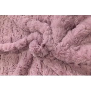 Soft Plush Faux Rabbit Fur Fabric for Garments & Accessories