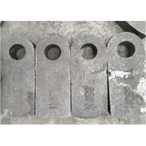 China Mining Industry Hammer Crusher Spare Parts High Manganese Steel Hammers on sale