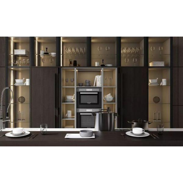 Elevate Your Kitchen Design with YALIG Tempered Glass Door Budget-Friendly Option