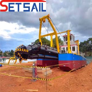 14 Inch Diesel Engine Cutter Suction Dredger with Anchor Boom Lifelong After