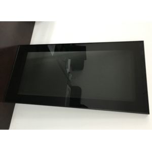 Customized Smoked Tempered Glass , Cupboard Glass With Pattern Smooth