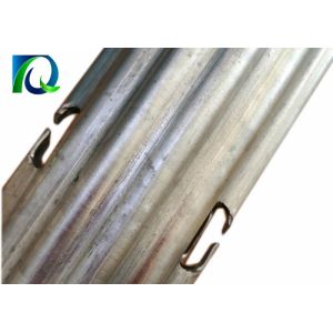 China Silver Color Vineyard Accessories Grape Trellis Posts With C Shaped Section on sale