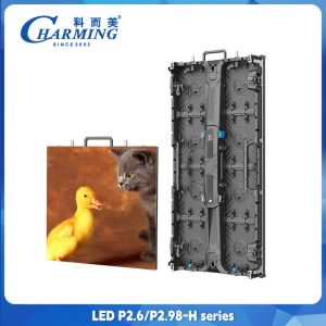 P2.9 Indoor LED Video Wall 4K HD Rental Led Display With Front Maintenance