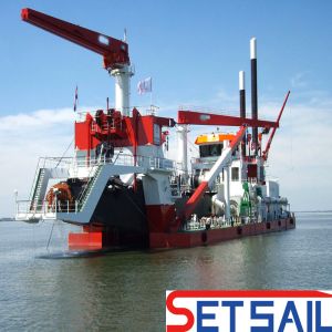 QHCSD-111 Customized Sand Pump Cutter Suction Mud Dredger with Cummins Diesel