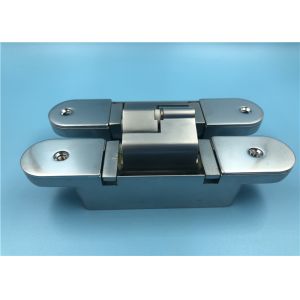 Zinc Alloy 3D Concealed Hinges With Pearl Chrome Surface Finishing