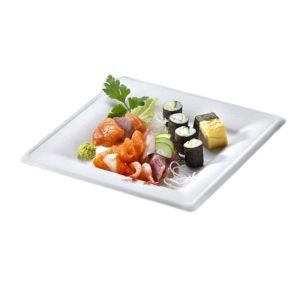 Square Sugarcane Pulp Plates