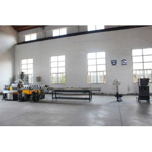 PET Parallel Double Screw Plastic Granulating Line