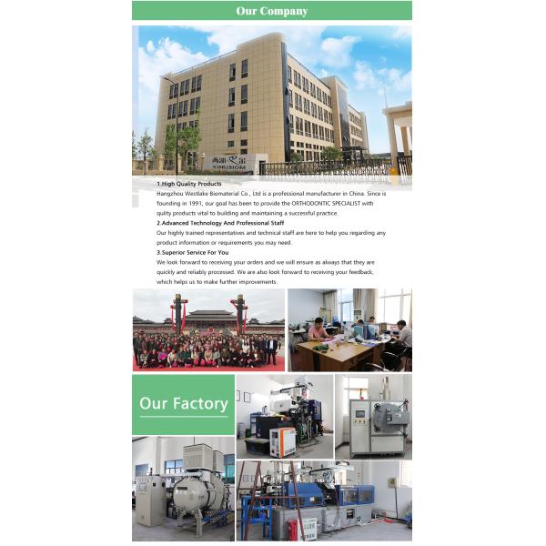 Made of Stainless steel self ligating buccal tube helping to move teeth into the desired position