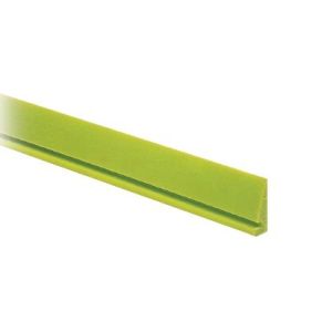 Straight neck guide rails for bottling lines side flex neck guide materials UHMWPE green