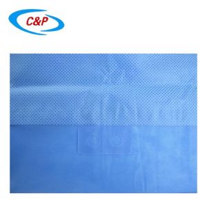 Customized Disposable Laparoscopy Drapes Fenestrated Surgical Drape
