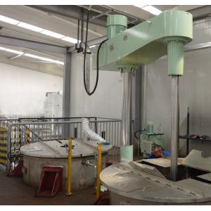 Industrial Paint Disperser Mixer 30kw High Speed Dissolver Mixer