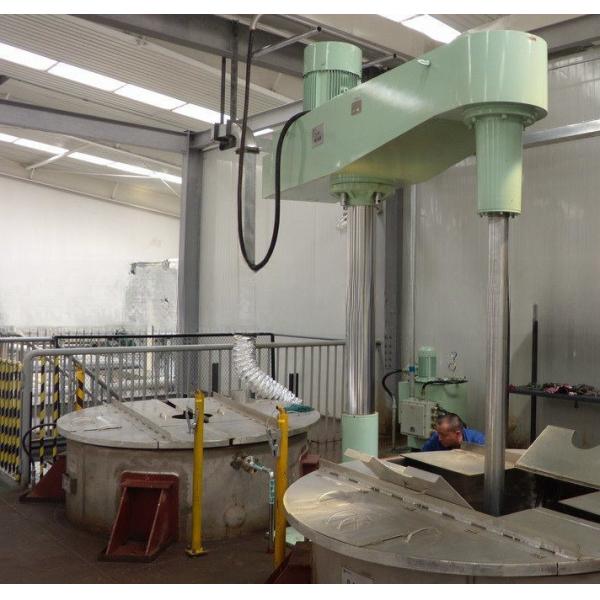 Industrial Paint Disperser Mixer 30kw High Speed Dissolver Mixer