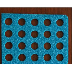 Circular Epe EVA Packing Foam Surface Protection Size Customized For LCD Screens