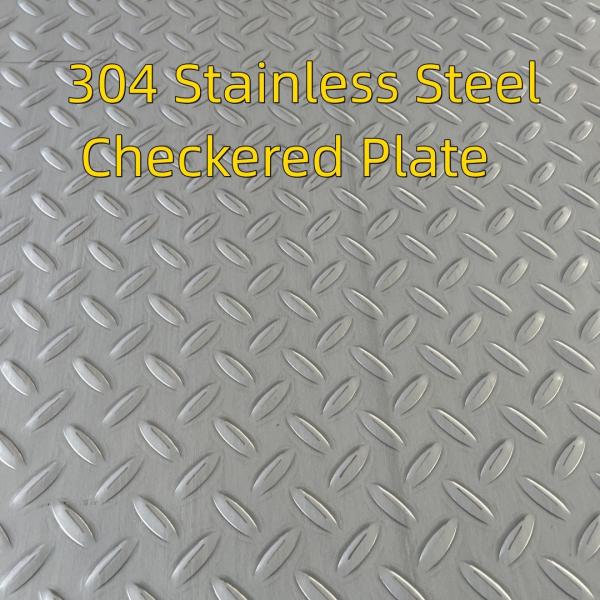 Diamond Chequered Checkered Embossing ASTM AISI 201 304 Pattern 1220*2440mm 1500*6000mm