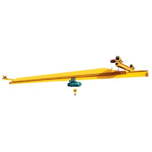 Single Girder Or Beam Suspension Hanging EOT Crane Remote Control