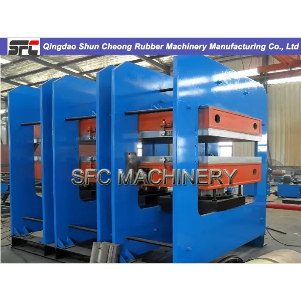 Rubber Interlock Tiles Vulcanizing Press