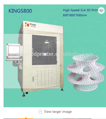 Quality Stereolithigraphy Apparatus Industrial Resin 3D Printer 0.01mm Printing Accuracy for sale