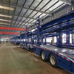 Euro Style 2/3axle 9t/10t/11t Double Classis Tractor Towing Semi Trailer with