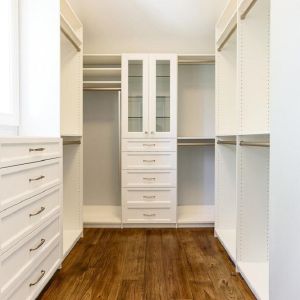 Contemporary Design Style Walk in Closet Storage Wardrobe with Customized Size