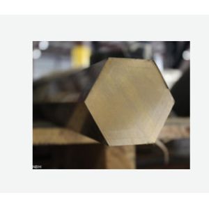 Ø12-60mm Dimension Silicon Bronze Brazing Rod , Yellow Bronze Hexagonal Rod