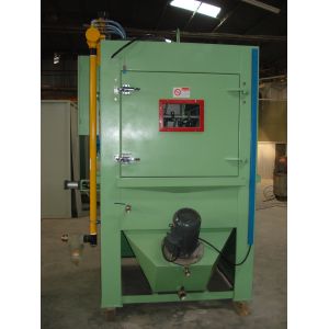 Automatic Wet Sandblasting Cabinet Stainless Steel Machine Body High Durability