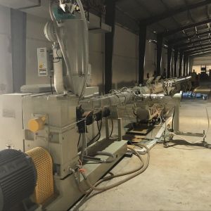 HDPE Pipe Extrusion Molding Machine with Deep Screw Structure
