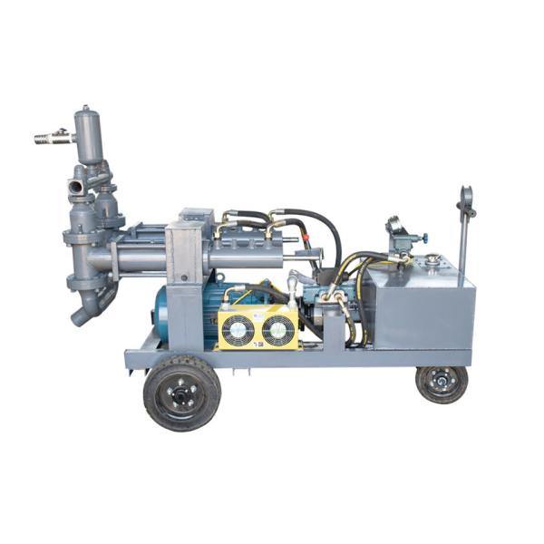 Vertical Stucco Pump Sprayer Mortar Grout Pump Two Cylinder