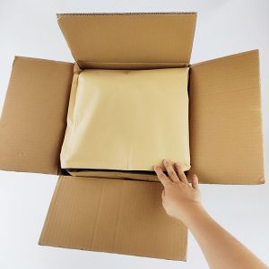 Eco friendly Roadside Recyclable kraft paper thermal liners Wool Material Box