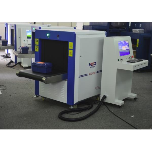 Airport Subway X Ray Airport Baggage Scanners Gun Metal Detector With Conveyor