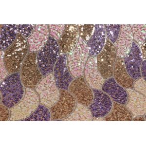 Embroidered Bridal Lace Fabric By The Yard Multipurpose Multipatterned