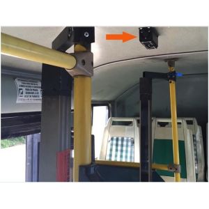 3G Binocular Bus people counting passenger in bus System Stored Data in HDD or