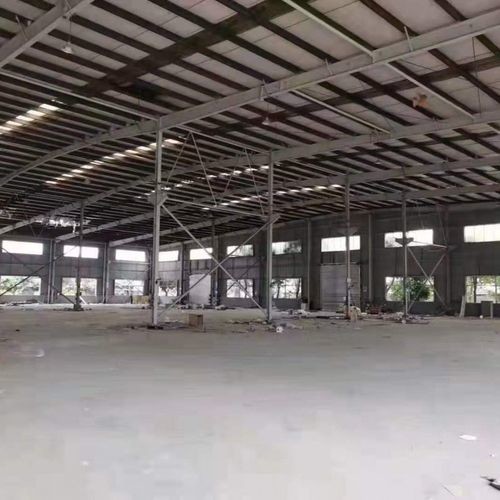 Prefab Building Hot-Rolled Steel Structure Frame Warehouse With Earthquake Proof