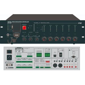 Voice Alarm System Controller 500W Amplifier