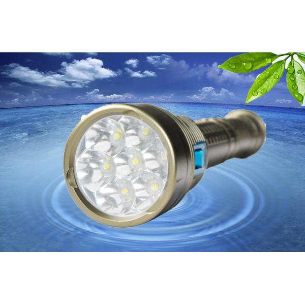 MarsFire D-X5 7xXML2 5600LM led dive flashlight , underwater 100m waterproof