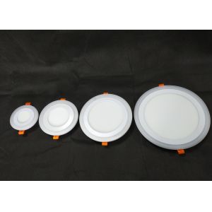 Recessed Mount 24w Double Color LED Panel Light For Decoration