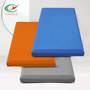 Harmless Nontoxic Fabric Wrapped Sound Panels , Moistureproof Acoustic Panel