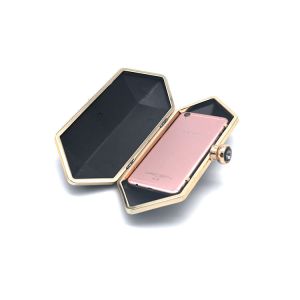 DIY Holiday Gift Hexagon Clamshell Clutch Frame 22.5cmX12.5cm