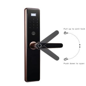 Intelligent 30mm Smart Fingerprint Door Lock Keyless Biometric FCC