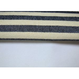 Anti - Static harmless black and white striped fabric Tear - Resistant