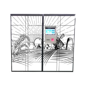 CRS Smart Parcel Delivery Locker PIN Coden Access Optio Click And Collect For