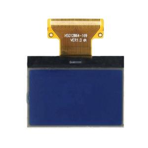 China Blue Backlight LED 28x64 COG Dot Matrix LCD Display Module With FPC Interface on sale