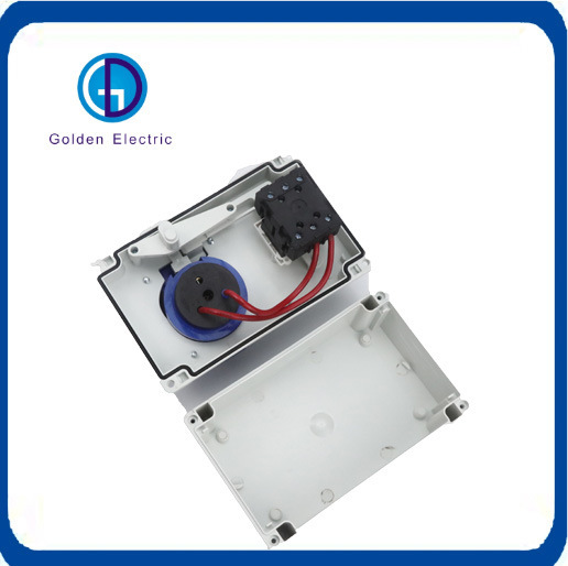 3p 5p 63A IP67 Waterproof Industrial Interlock with Switch
