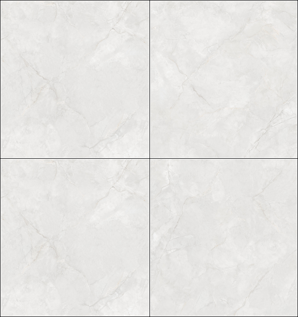 Wholesale Stunning Marble 800x800mm Light Gray Polished Glazed Porcelain Tiles For Hotel Antibacter from china suppliers