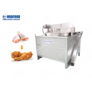 Conveyor Belt Sus304 Commercial Deep Fryer , Industrial Electric Fryer For