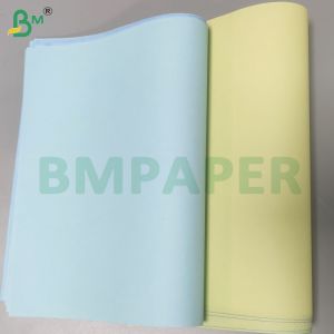 Black / Blue Image 60gsm 8.5*11 Inch Carbonless Copy Paper Sheets