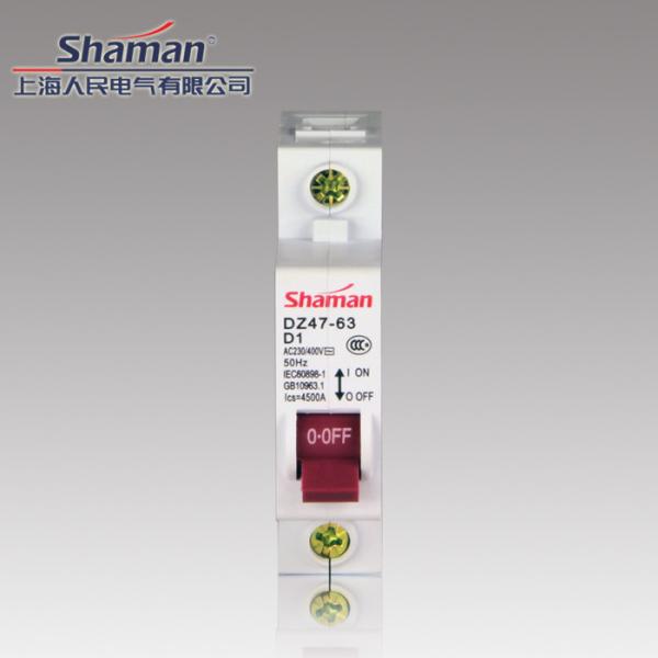 High quality good price DZ47-63D-1P-1A Mini circuit breaker,murray circuit