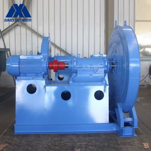 273m3/H Cement Fan Mill Corrosive Gas Delivery Air Inlet Blade Centrifugal Fan
