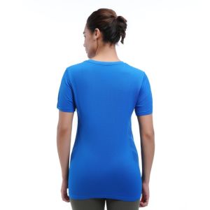 Mesh Panel Compression Top Loose Fit Quick-Dry Perfect For High Intensity