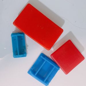 Square P1000 Hdg Strut Channel End Cap Qatar 3mm Thickness OEM