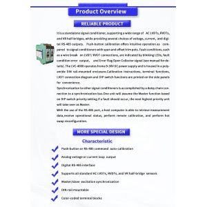 UNIVO LVC4000Y LVDT RVDT Half Bridge Differential Transmitter for Industrial